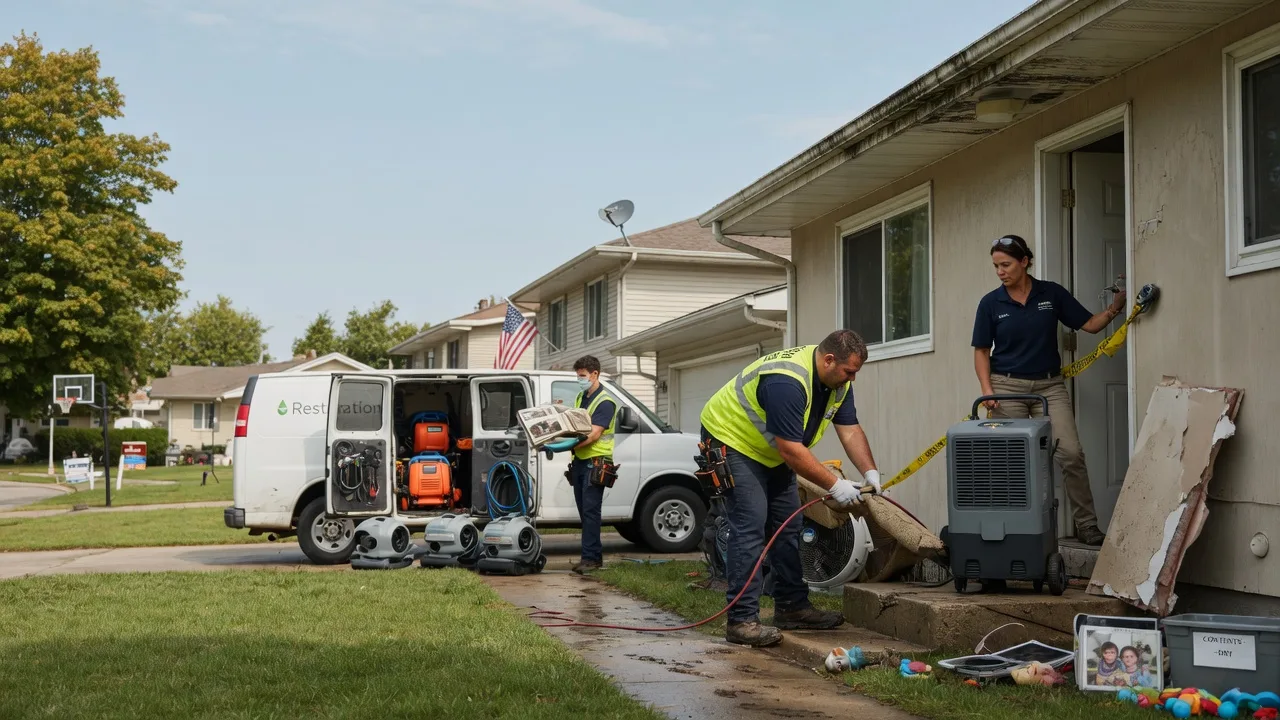 Water Damage Restoration in Bristow, VA near me